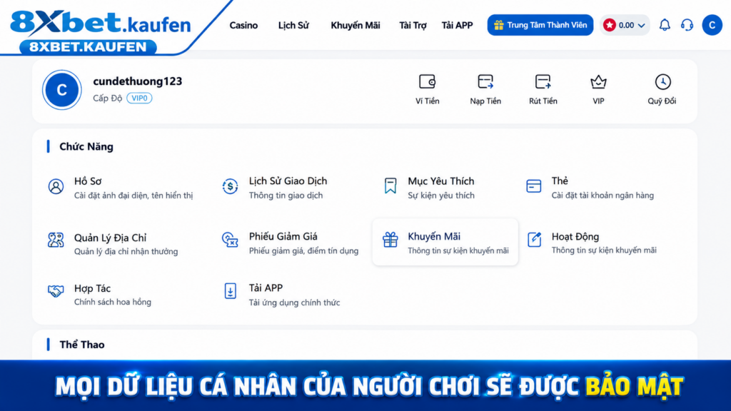 Biểu đồ phạm vi dữ liệu được chia sẻ với từng nhóm đối tác thanh toán, xác minh và hạ tầng 